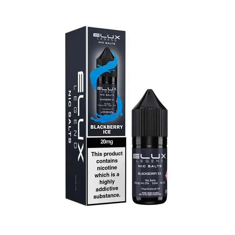 Elux Legend Nic Salts Blackberry Ice (Box of 10)
