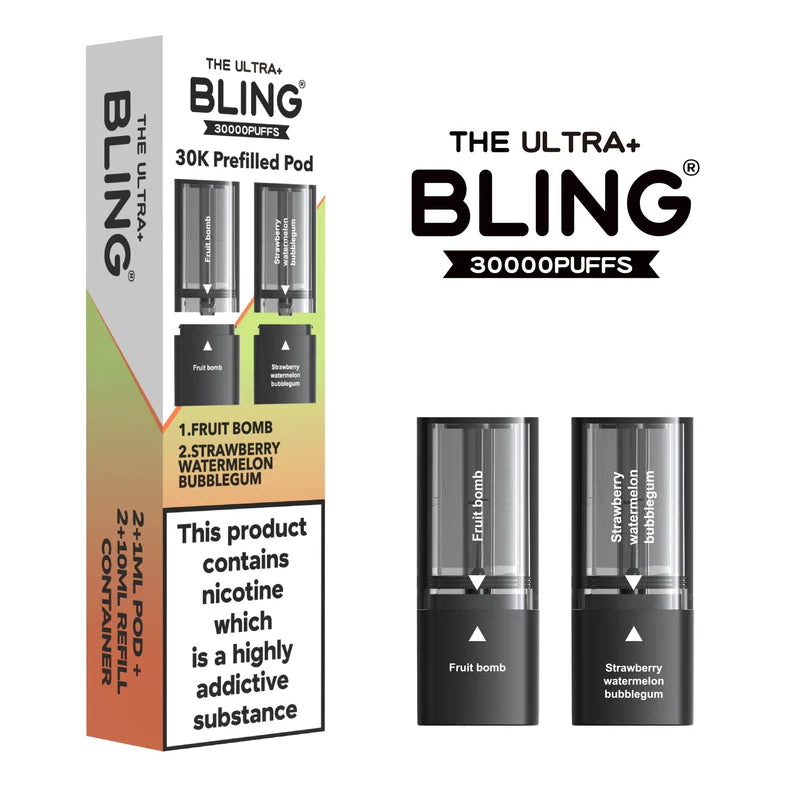 The Bling Ultra+ 30000 Pods Box of 5