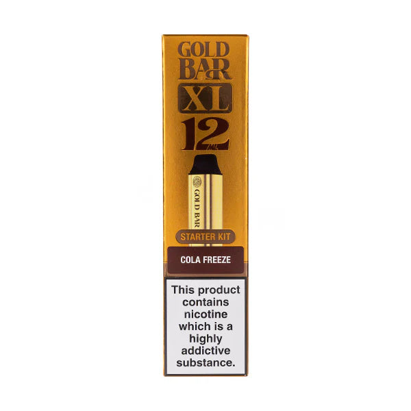 Gold Bar XL 12 Prefilled Pod Kit (Box of 5)