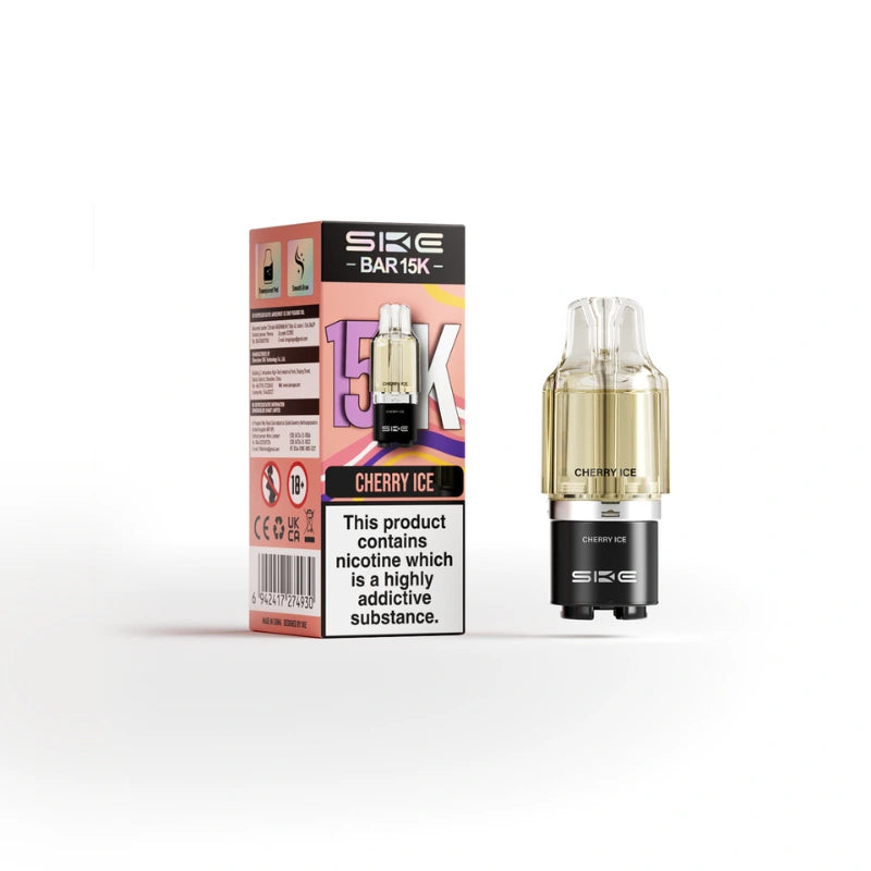 SKE Bar 15K Prefilled Pods (Box of 5)