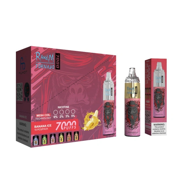 RAndM Tornado 7000 Puffs Disposable Vape (Pack of 10)