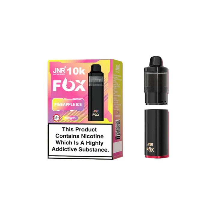 JNR Fox 10K Replacement Vape Pods - 10 Pack
