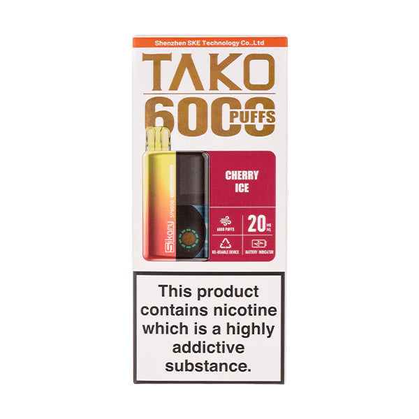 Sikary TAKO SP6000 Prefilled Pod Kit (Box of 5)