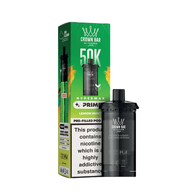 Crown Bar Al Fakher 50K Hypermax Prime Refill Pods (Box of 5)