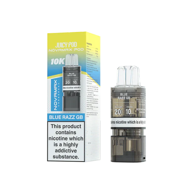 Juicy Pod NOVAMAX 10000 Prefilled Pod (Pack of 10)
