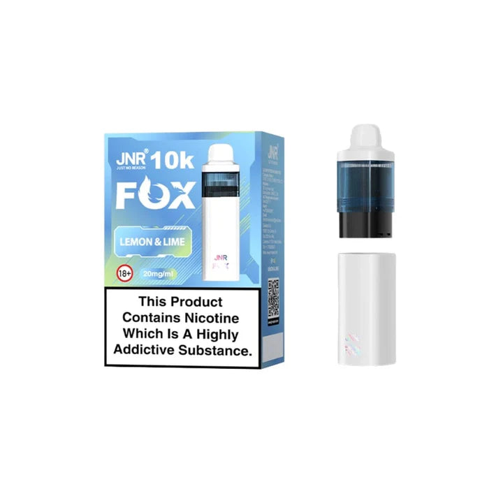 JNR Fox 10K Replacement Vape Pods - 10 Pack