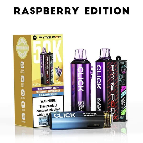 Pyne Pod Click 50k Prefilled Pod Vape Kit (Box of 5)
