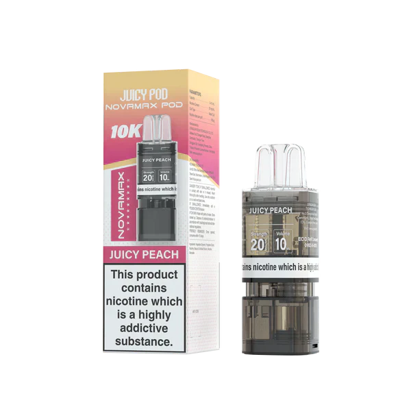 Juicy Pod NOVAMAX 10000 Prefilled Pod (Pack of 10)