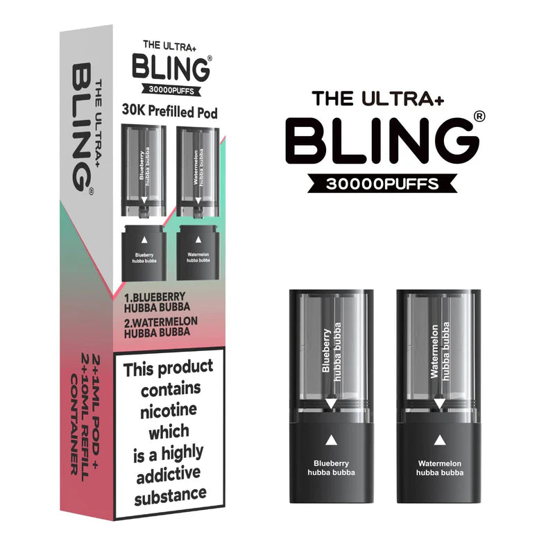 The Bling Ultra+ 30000 Pods Box of 5