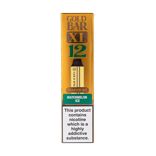 Gold Bar XL 12 Prefilled Pod Kit (Box of 5)