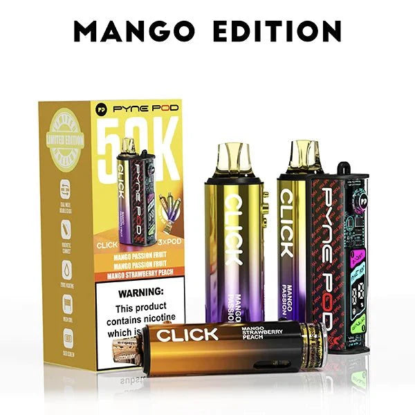 Pyne Pod Click 50k Prefilled Pod Vape Kit (Box of 5)