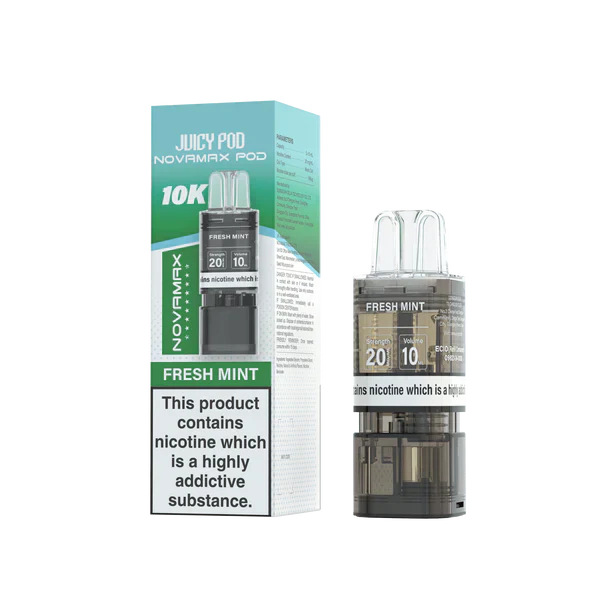 Juicy Pod NOVAMAX 10000 Prefilled Pod (Pack of 10)