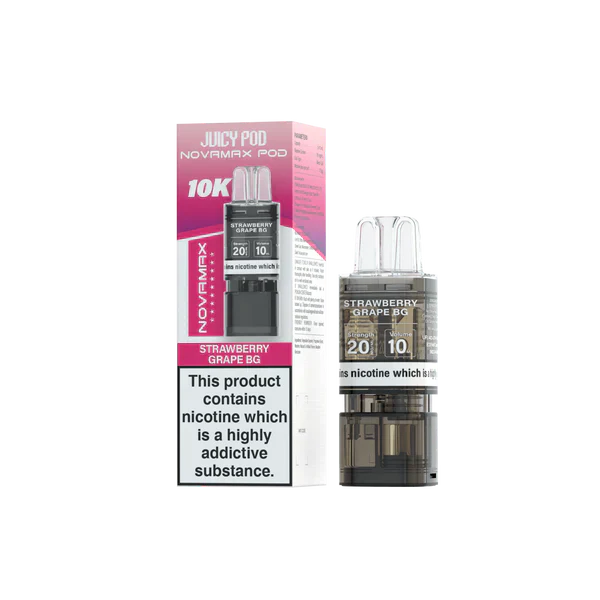 Juicy Pod NOVAMAX 10000 Prefilled Pod (Pack of 10)