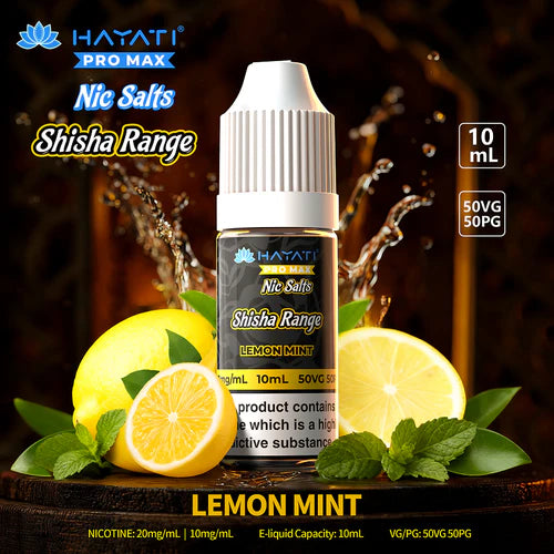Hayati Shisha Range Nic Salts (Box of 10)