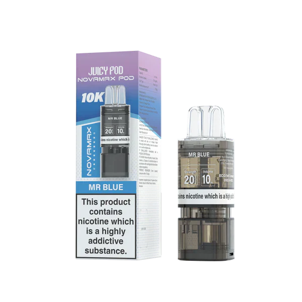 Juicy Pod NOVAMAX 10000 Prefilled Pod (Pack of 10)