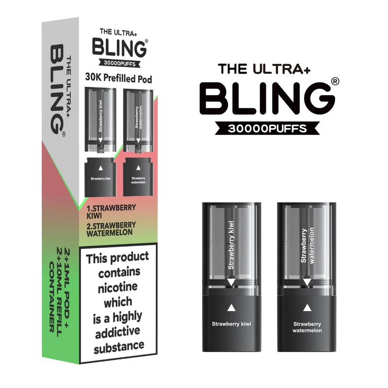 The Bling Ultra+ 30000 Pods Box of 5