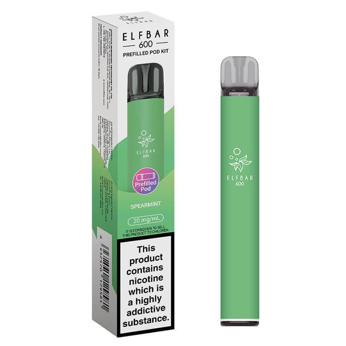 Elf Bar 600 Prefilled Pod Kit Pack of 10