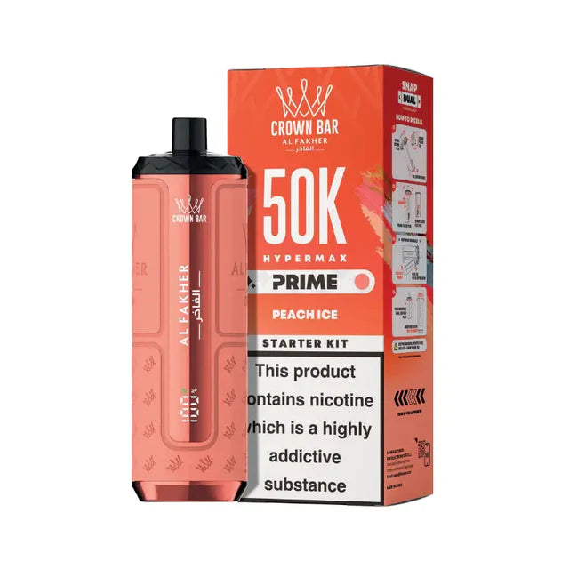 Crown Bar Al Fakher 50k Hypermax Prime Prefilled Pod Kit (Box of 5)