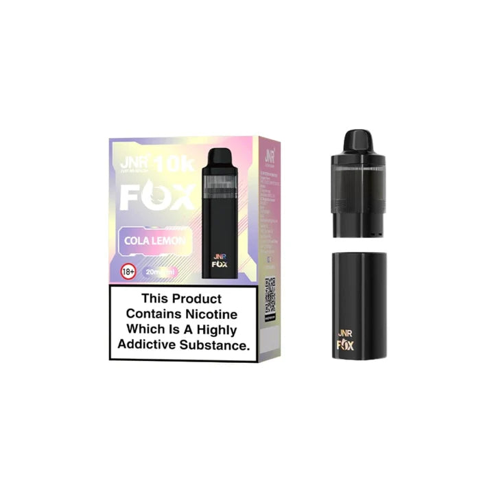 JNR Fox 10K Replacement Vape Pods - 10 Pack