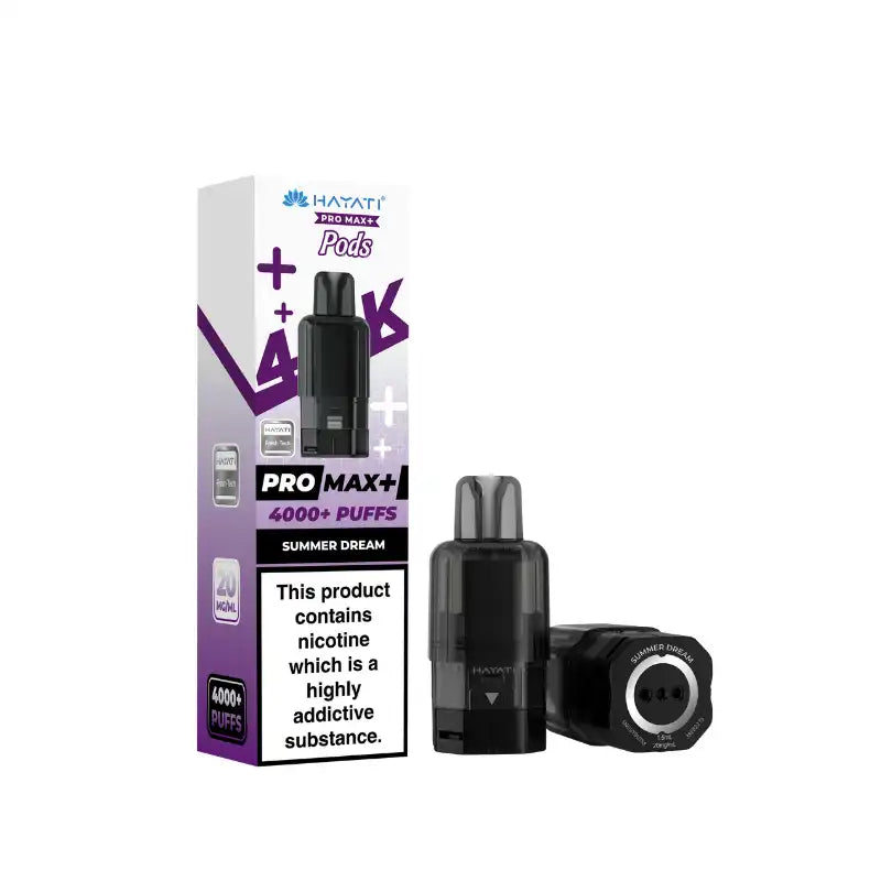Hayati Pro Max Plus 4000 Prefilled Pods (Box of 5)