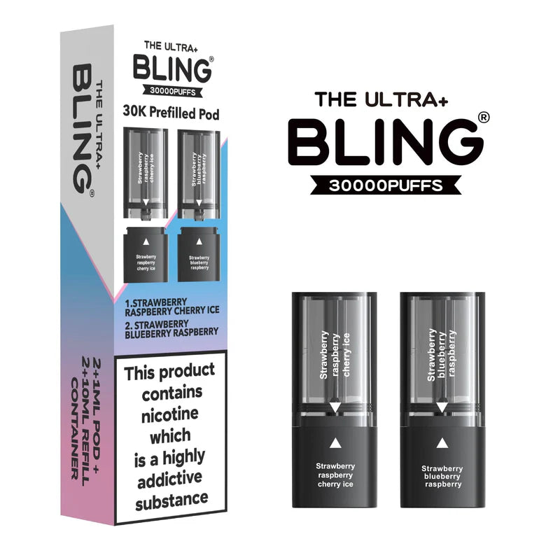 The Bling Ultra+ 30000 Pods Box of 5