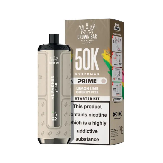 Crown Bar Al Fakher 50k Hypermax Prime Prefilled Pod Kit (Box of 5)