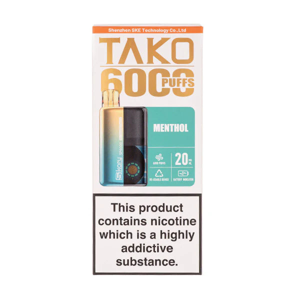 Sikary TAKO SP6000 Prefilled Pod Kit (Box of 5)