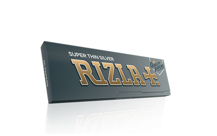 Rizla King Size Slim Silver Rolling Paper (Super Thin Silver)