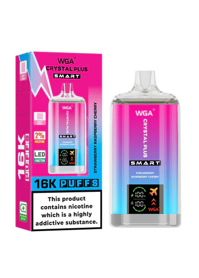 WGA Crystal Plus Smart 16000+ Puffs Disposable Vape (Box of 10)