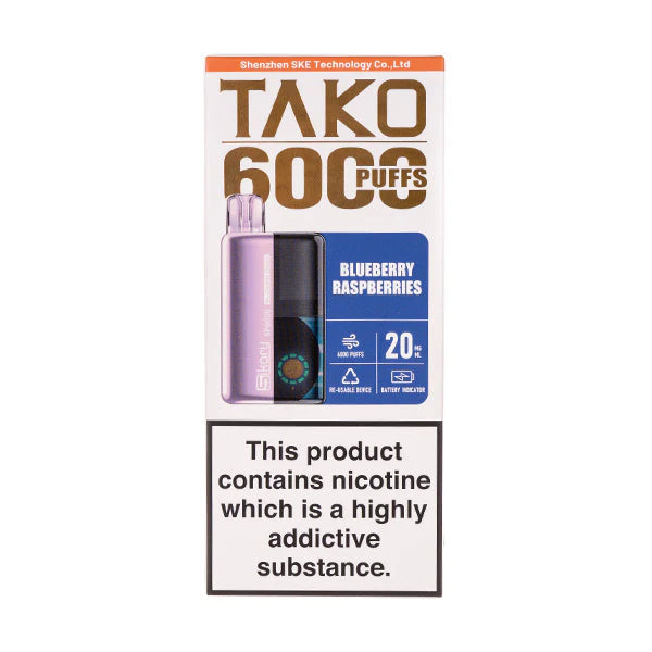 Sikary TAKO SP6000 Prefilled Pod Kit (Box of 5)