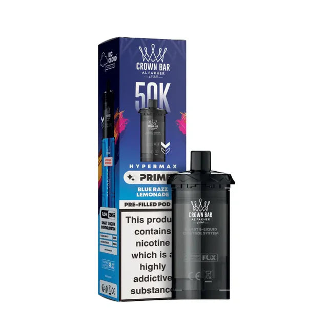 Crown Bar Al Fakher 50K Hypermax Prime Refill Pods (Box of 5)