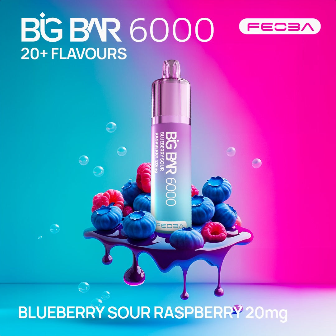 Feoba Big Bar 6000 Puffs (Box of 5)