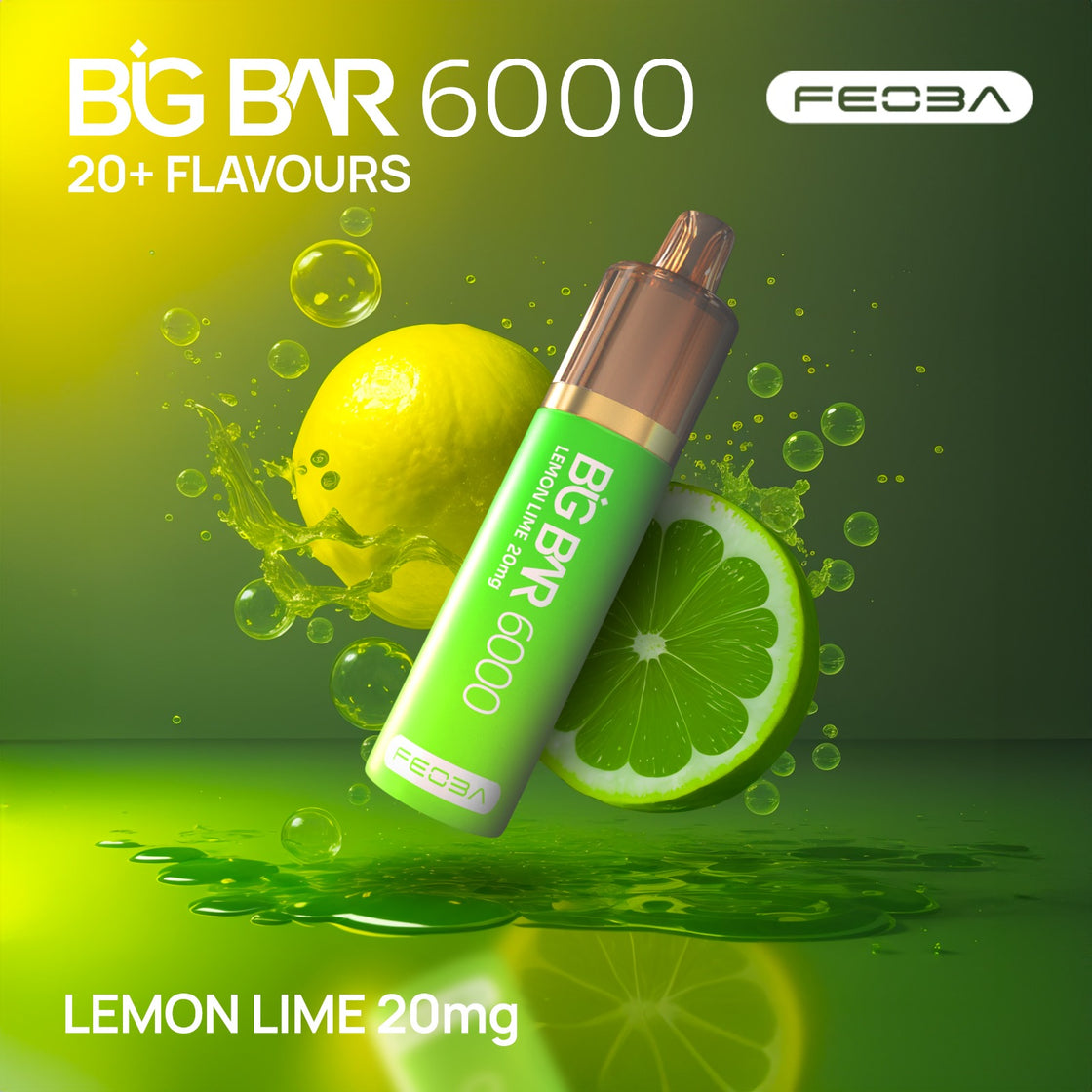 Feoba Big Bar 6000 Puffs (Box of 5)