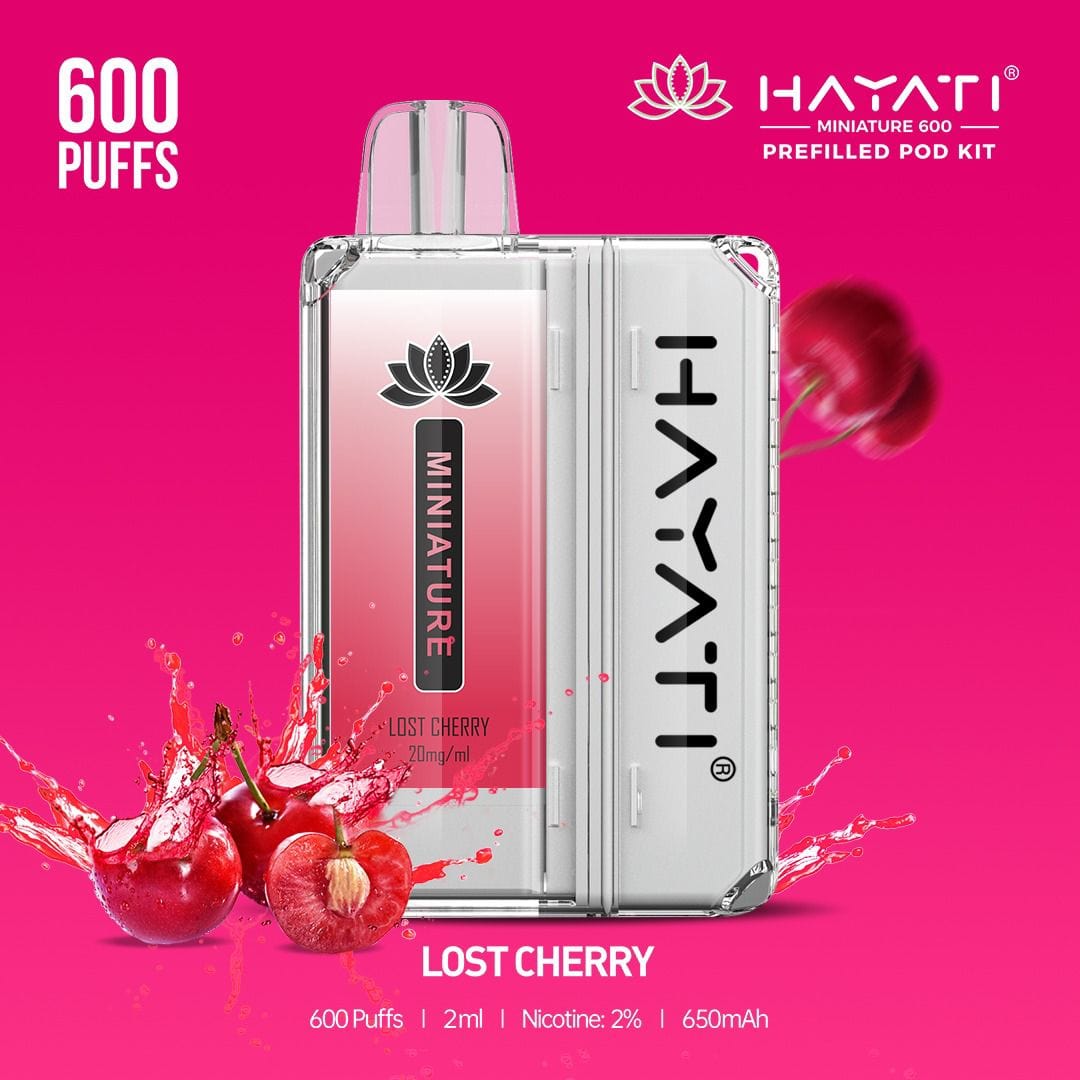 Hayati Miniature 600 Lost Cherry Flavour