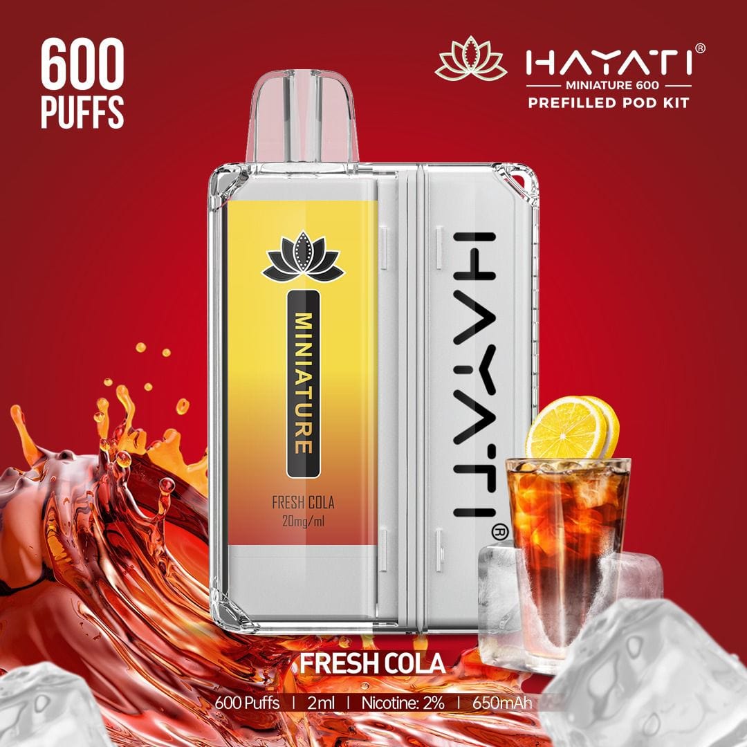 Hayati Miniature 600 Fresh Cola Flavour
