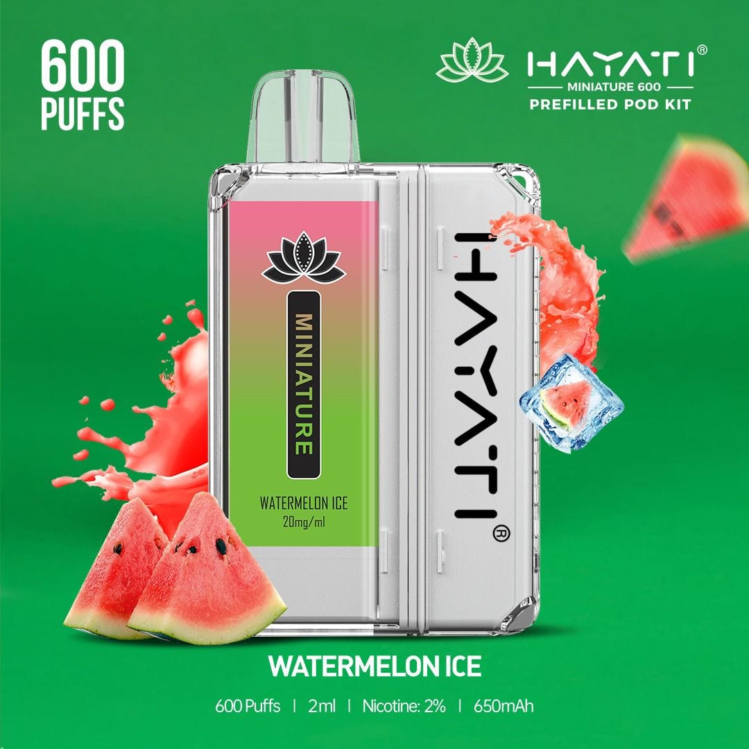 Hayati Miniature 600 Watermelon Ice Flavour