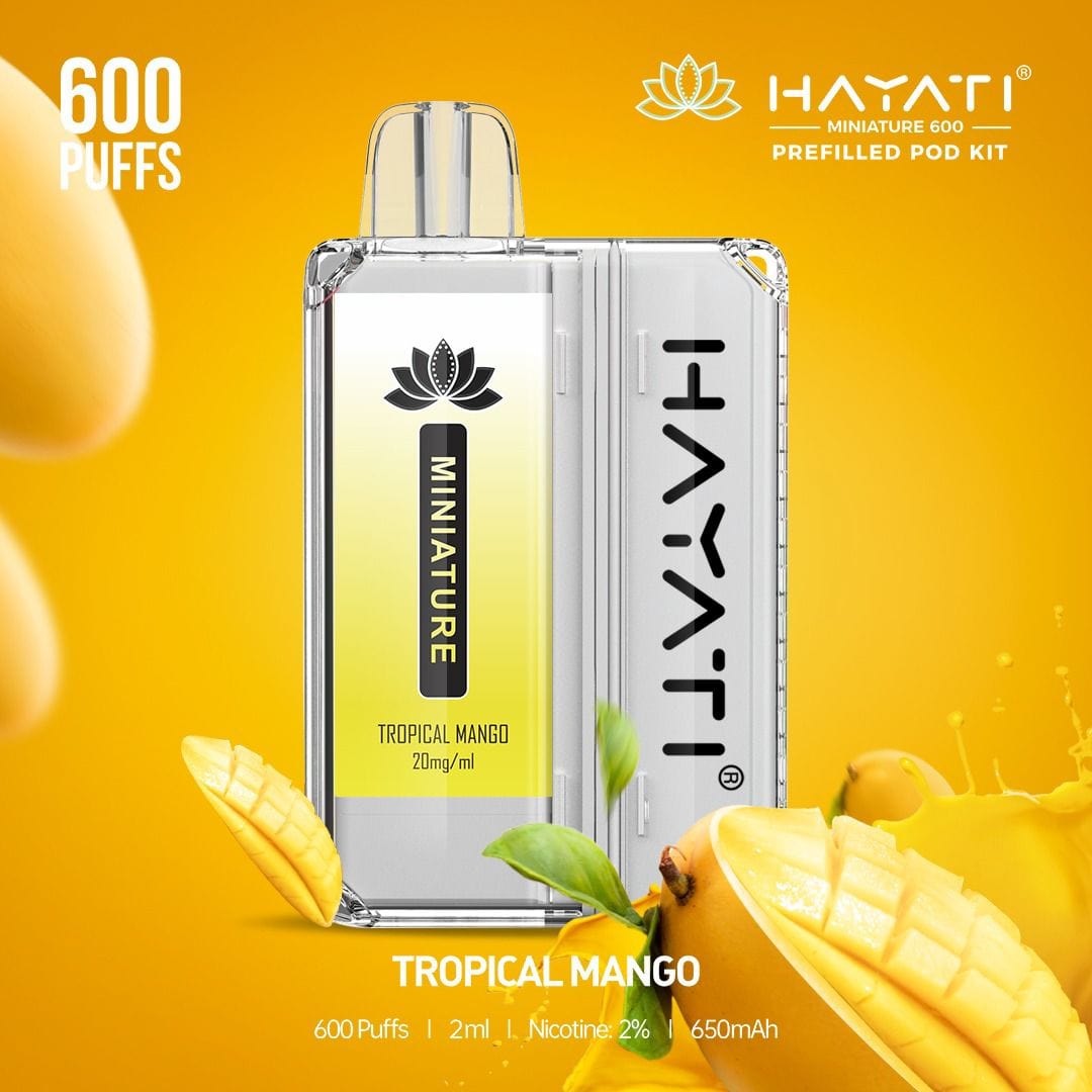 Hayati Miniature 600 Tropical Mango Flavour