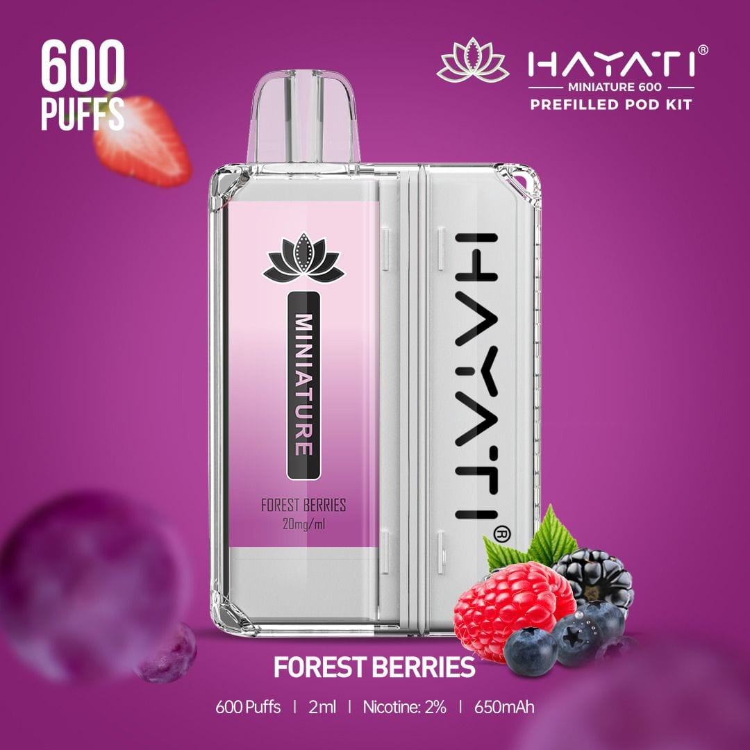 Hayati Miniature 600 Forest Berries Flavour