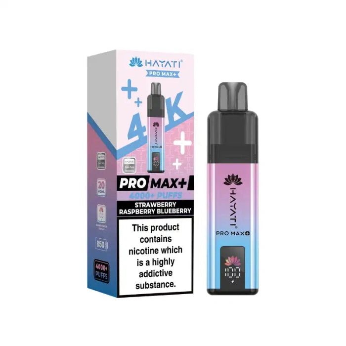 Hayati Pro Max Plus 4000 Prefilled Vape Kit (Box of 5)