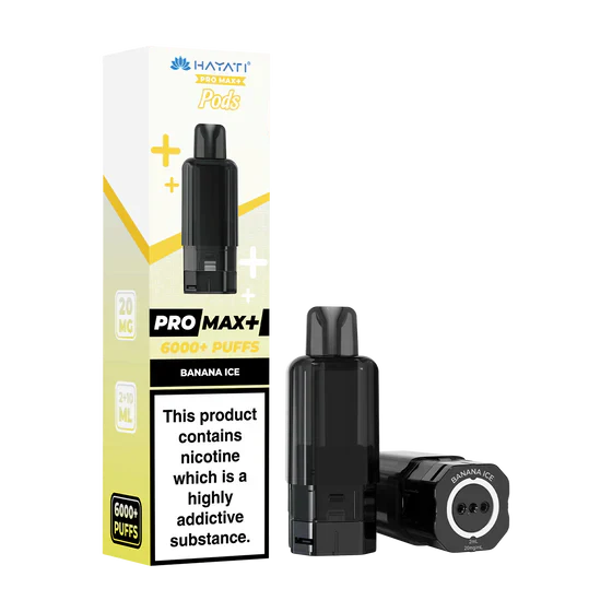 Hayati Pro Max Plus 6000 Prefilled Pods (Box of 5)