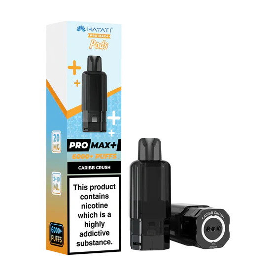 Hayati Pro Max Plus 6000 Prefilled Pods (Box of 5)