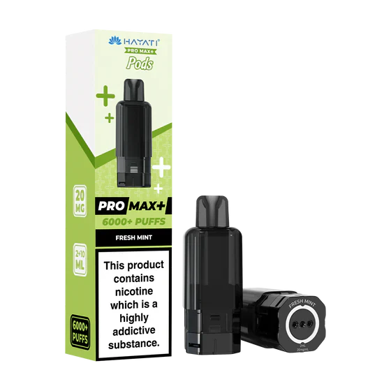 Hayati Pro Max Plus 6000 Prefilled Pods (Box of 5)