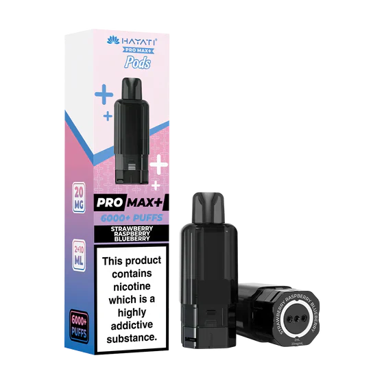 Hayati Pro Max Plus 6000 Prefilled Pods (Box of 5)