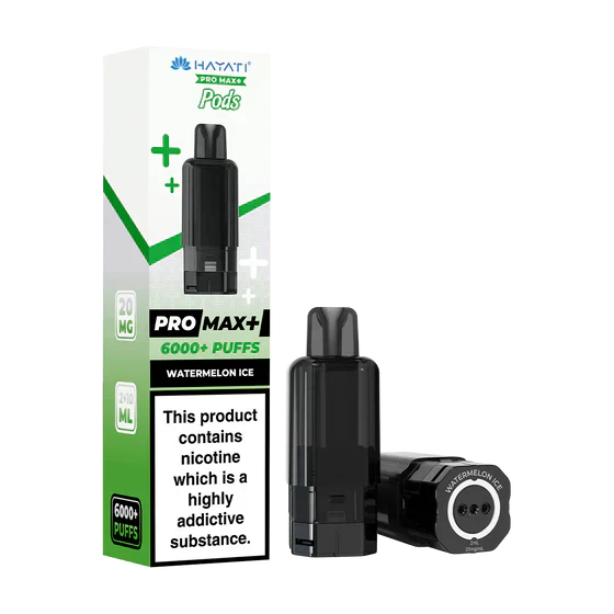Hayati Pro Max Plus 6000 Prefilled Pods (Box of 5)