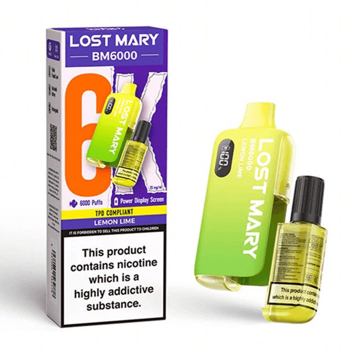 Lost Mary BM6000 Box of 5 Prefilled Vape - 21.95 Price Lost Mary BM6000 Box of 5 Prefilled Vape - 21.95 Price