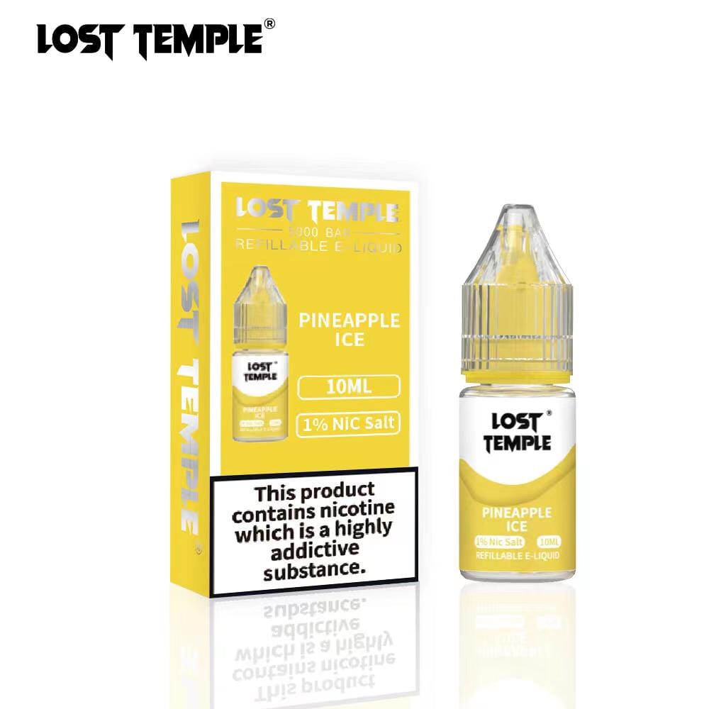 Lost Temple Nic Salts 10ml - Box of 10 vapeclubuk.co.uk