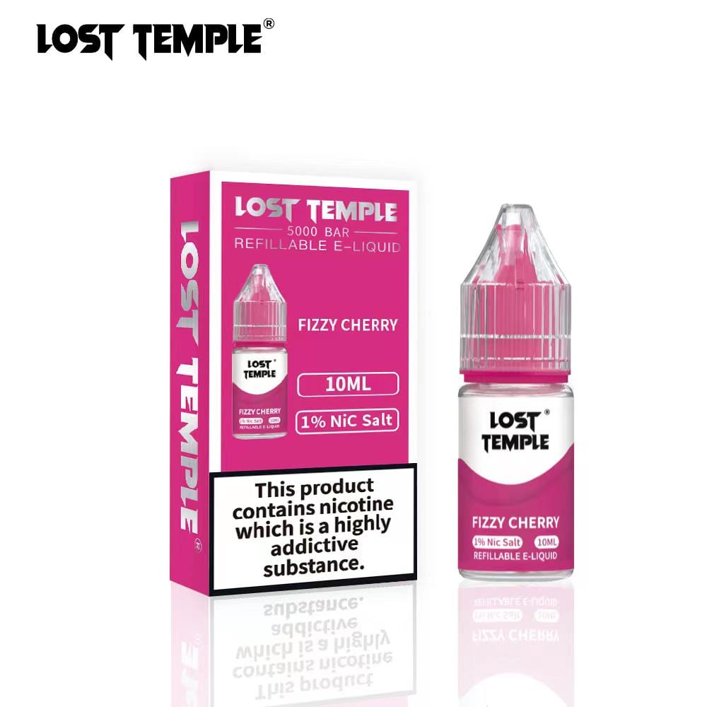 Lost Temple Nic Salts 10ml - Box of 10 vapeclubuk.co.uk