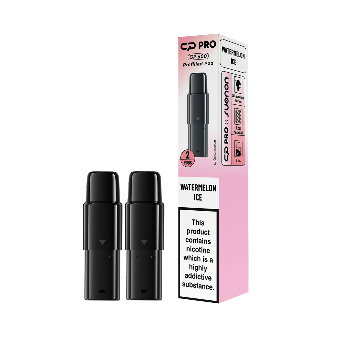 The CP Pro 600 Prefilled Pods (Box of 20)