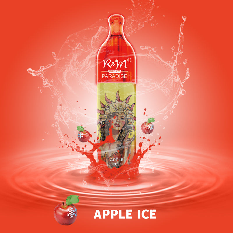 R&M Paradise 10000 Apple Ice flavour