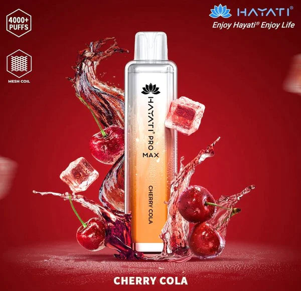Hayati Pro Max 4000 Cherry Cola Flavour
